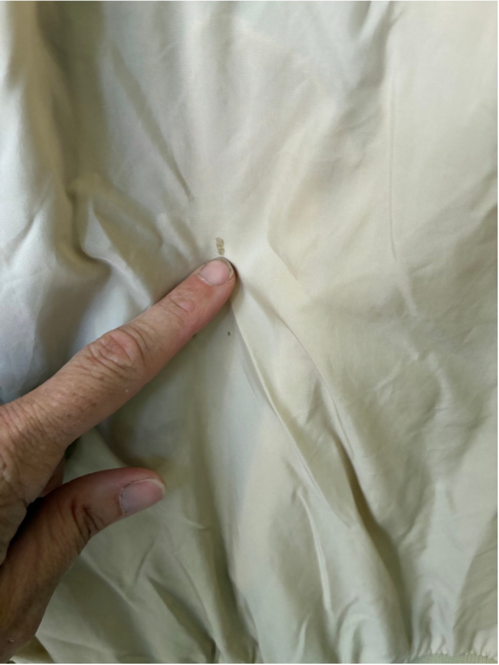 Izod Windbreaker Jacket Beige Large Nylon 80s 90s - Picture 7 of 7